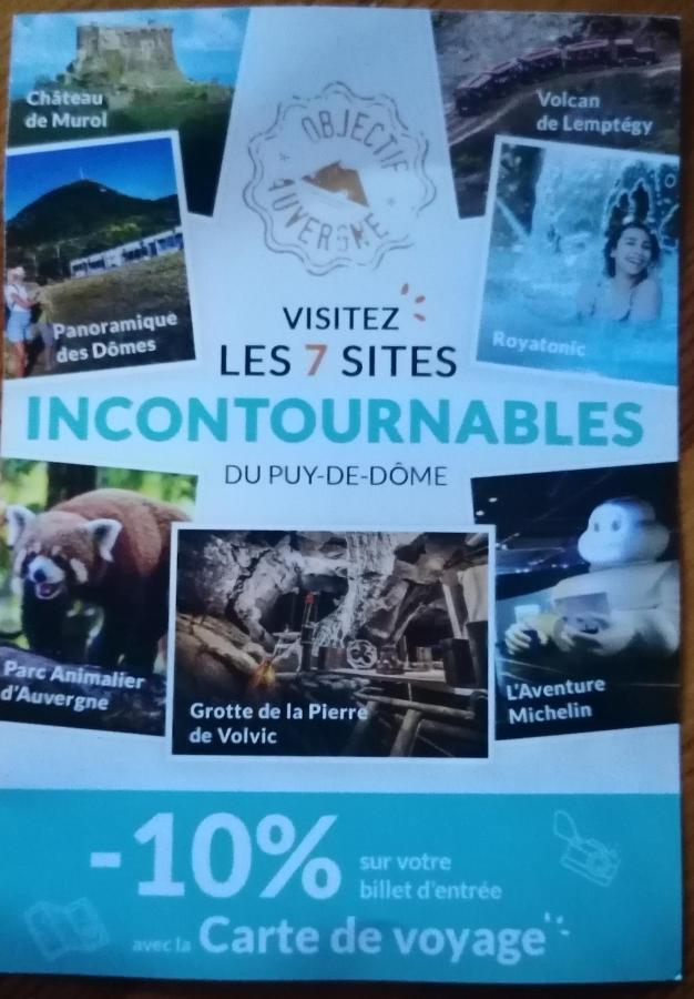 Coquelicot, Entre Volcans D Auvergne Et Sancy, Orcival. エクステリア 写真